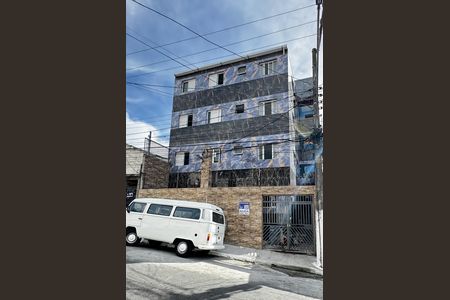 Fachada do Prédio de kitnet/studio para alugar com 1 quarto, 10m² em Vila Jacuí, São Paulo