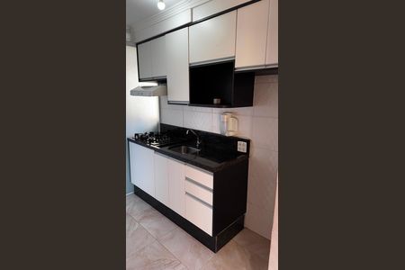Cozinha de apartamento para alugar com 2 quartos, 38m² em Jd Petrópolis, Cotia