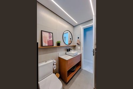 Banheiro de apartamento para alugar com 2 quartos, 105m² em Tatuapé, São Paulo