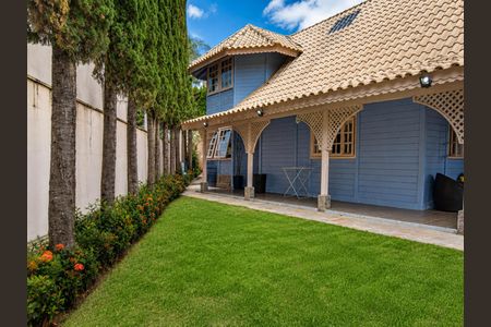 Área externa de casa de condomínio à venda com 3 quartos, 245m² em Engordadouro, Jundiaí