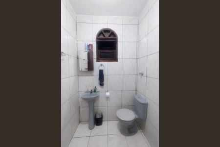 Banheiro Social de casa para alugar com 1 quarto, 45m² em Jardim Nascimento, São Bernardo do Campo