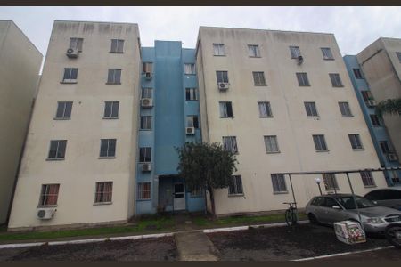 Fachada do bloco de apartamento para alugar com 2 quartos, 40m² em Restinga, Porto Alegre