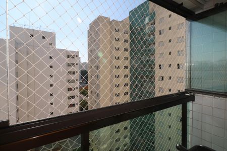Varanda da Sala de apartamento à venda com 3 quartos, 127m² em Barcelona, São Caetano do Sul