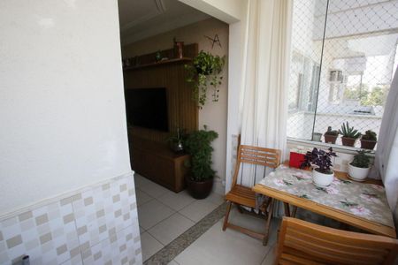 Varanda da Sala de apartamento à venda com 2 quartos, 69m² em Taquara, Rio de Janeiro