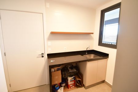 Área de Serviço de apartamento para alugar com 3 quartos, 145m² em Nova Campinas, Campinas