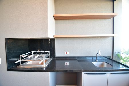 Varanda gourmet de apartamento para alugar com 3 quartos, 145m² em Nova Campinas, Campinas