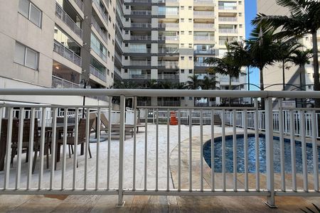 Área comum de apartamento para alugar com 1 quarto, 49m² em Vila Mathias, Santos