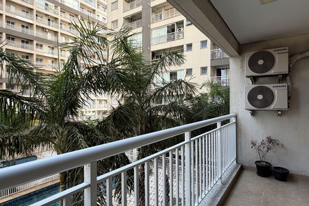 Varanda de apartamento para alugar com 1 quarto, 49m² em Vila Mathias, Santos