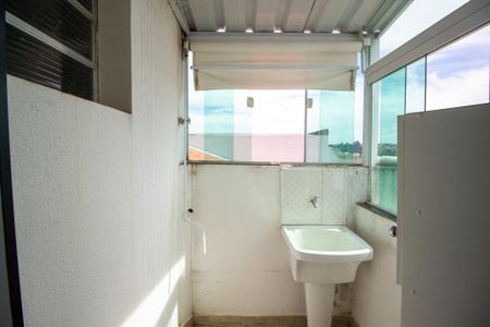 Área de Serviço de kitnet/studio para alugar com 1 quarto, 29m² em Jardim Simus, Sorocaba