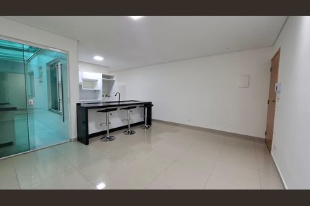 Sala - Sala de Jantar  de apartamento para alugar com 3 quartos, 78m² em Parque das Nações, Santo André