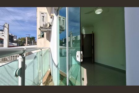 Suite Varanda de apartamento para alugar com 3 quartos, 78m² em Parque das Nações, Santo André