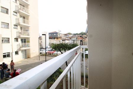 Varanda da Sala de apartamento à venda com 2 quartos, 47m² em Vila Nova Curuca, São Paulo