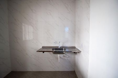 Cozinha de kitnet/studio para alugar com 1 quarto, 32m² em Jardim Simus, Sorocaba