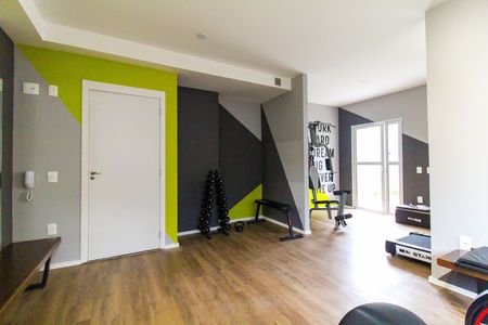 Área comum - Academia de kitnet/studio para alugar com 1 quarto, 21m² em Itaquera, São Paulo