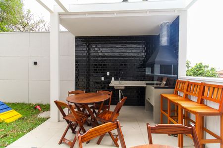 Área comum - Churrasqueira de kitnet/studio para alugar com 1 quarto, 21m² em Itaquera, São Paulo