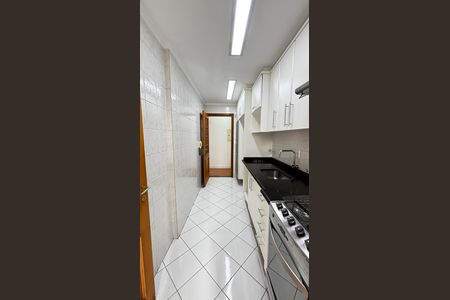 Cozinha de apartamento para alugar com 2 quartos, 76m² em Vila Assunção, Santo André