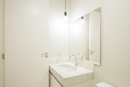 Banheiro da Suíte de apartamento para alugar com 2 quartos, 59m² em Tatuapé, São Paulo