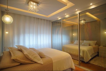 suite  de apartamento à venda com 3 quartos, 220m² em Morro do Espelho, São Leopoldo