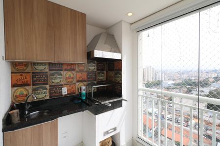 Varanda Gourmet de apartamento para alugar com 2 quartos, 60m² em Santa Maria, São Caetano do Sul