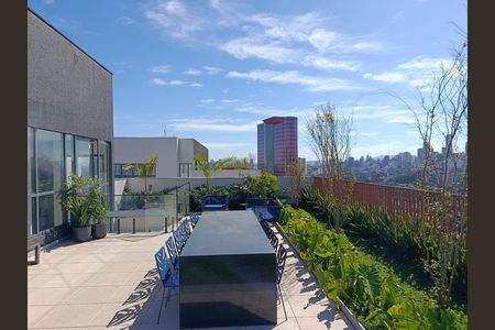 Vista do Rooftop de kitnet/studio à venda com 1 quarto, 28m² em Pinheiros, São Paulo
