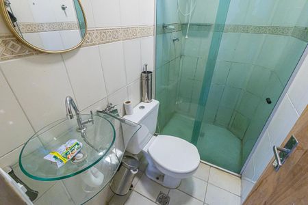banheiro de apartamento à venda com 2 quartos, 100m² em Vila Cloris, Belo Horizonte