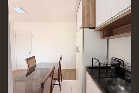 Cozinha de apartamento para alugar com 2 quartos, 49m² em Ponte Sao Joao, Jundiaí