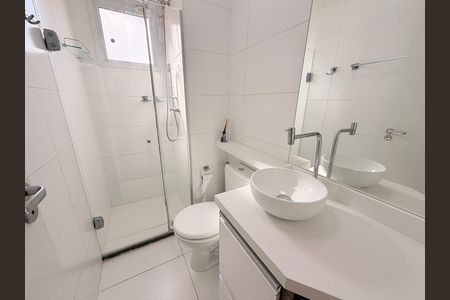 Banheiro Social de apartamento para alugar com 2 quartos, 49m² em Ponte Sao Joao, Jundiaí