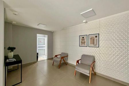 Hall Social Bloco de kitnet/studio para alugar com 1 quarto, 27m² em Brooklyn, São Paulo