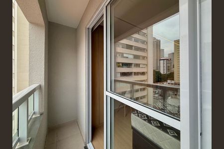 Sacada de kitnet/studio para alugar com 1 quarto, 27m² em Brooklyn, São Paulo