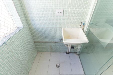 Área de Serviço de apartamento para alugar com 2 quartos, 55m² em Brás, São Paulo