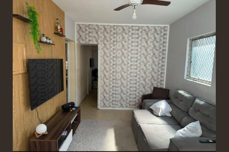 Sala de apartamento para alugar com 1 quarto, 35m² em Itararé, São Vicente