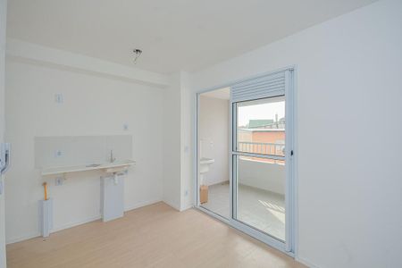 Sala/Cozinha de apartamento para alugar com 2 quartos, 35m² em Campo Grande, São Paulo
