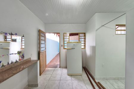 Cozinha de casa para alugar com 1 quarto, 32m² em Jardim Yeda, Campinas
