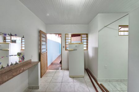 Cozinha de casa para alugar com 1 quarto, 32m² em Jardim Yeda, Campinas
