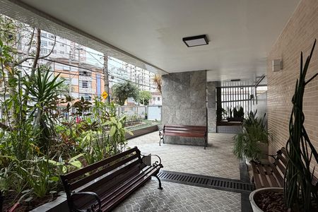 Área comum de apartamento para alugar com 2 quartos, 83m² em José Menino, Santos