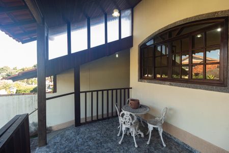 Varanda de casa de condomínio à venda com 5 quartos, 288m² em Campo Grande, Rio de Janeiro
