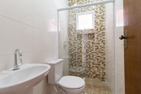 Banheiro de apartamento para alugar com 2 quartos, 45m² em Jardim Maria Beatriz, Carapicuíba