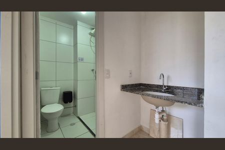 Banheiro de apartamento para alugar com 2 quartos, 34m² em Jardim, Santo André