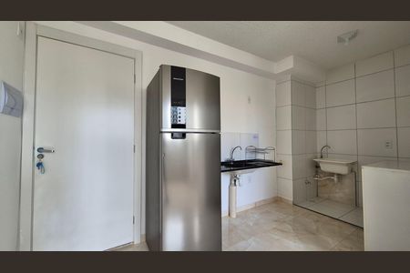Cozinha de apartamento para alugar com 2 quartos, 34m² em Jardim, Santo André