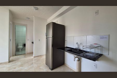 Cozinha de apartamento para alugar com 2 quartos, 34m² em Jardim, Santo André