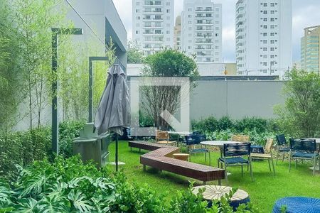 Área comum de kitnet/studio à venda com 1 quarto, 31m² em Indianópolis, São Paulo