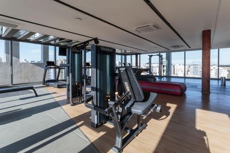 Área comum - Academia de kitnet/studio à venda com 1 quarto, 31m² em Indianópolis, São Paulo