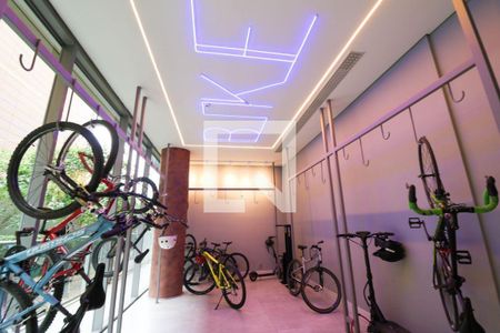 Área comum - Bicicletário  de kitnet/studio à venda com 1 quarto, 31m² em Indianópolis, São Paulo