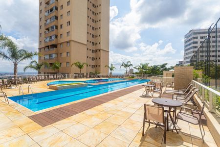 Área Comum - Piscina de apartamento para alugar com 3 quartos, 75m² em Serra, Belo Horizonte