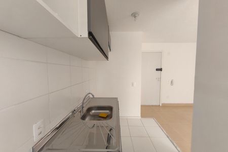 Cozinha de apartamento para alugar com 2 quartos, 46m² em Vila Palacios, Campinas