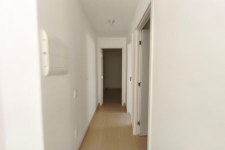 Corredor - Quartos de apartamento para alugar com 2 quartos, 46m² em Vila Palacios, Campinas