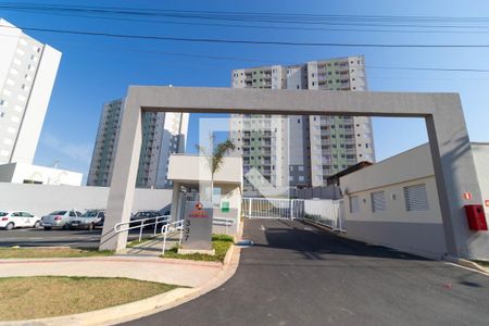 Fachada do Condomínio de apartamento para alugar com 2 quartos, 46m² em Vila Palacios, Campinas