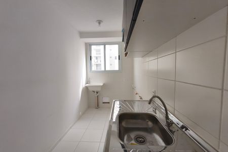 Cozinha de apartamento para alugar com 2 quartos, 46m² em Vila Palacios, Campinas