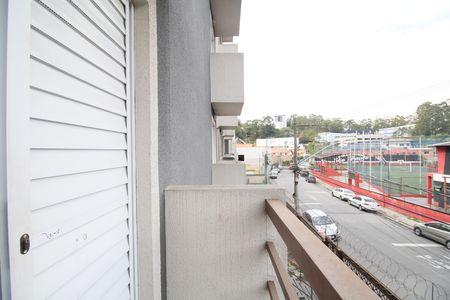varanda Quarto 2 de casa para alugar com 2 quartos, 46m² em Parque Assuncao, Taboão da Serra