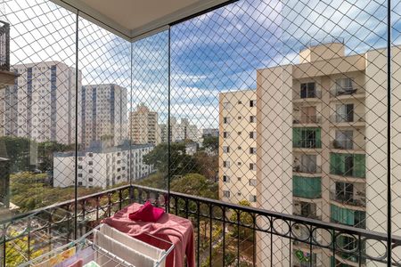 Varanda da Sala de apartamento para alugar com 3 quartos, 62m² em Vila Amélia, São Paulo